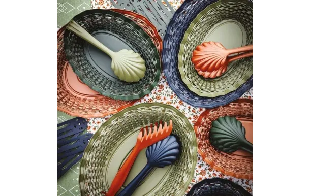 ROGER ORFEVRE VINTAGE CORBEILLE PAIN OVALE KAKI 30 724133