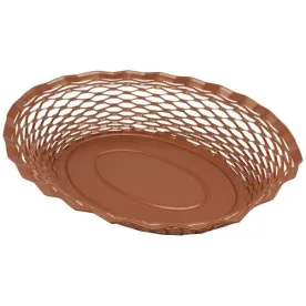ROGER ORFEVRE VINTAGE CORBEILLE PAIN OVALE CUIVRE  724135