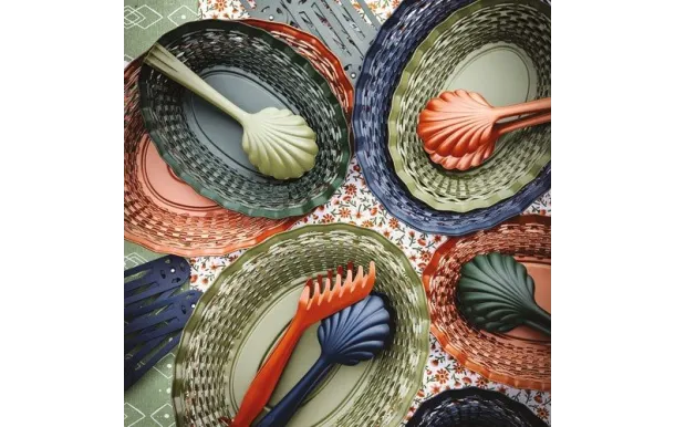 ROGER ORFEVRE VINTAGE CORBEILLE PAIN OVALE CUIVRE  724135