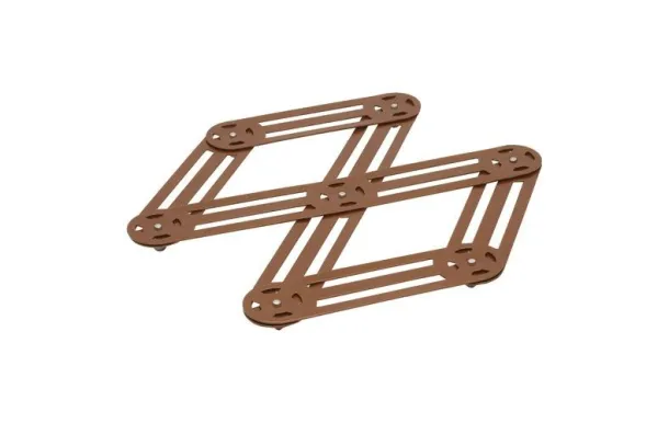 ROGER ORFEVRE VINTAGE DESSOUS PLAT EXTENSIBLE CUIV 860311