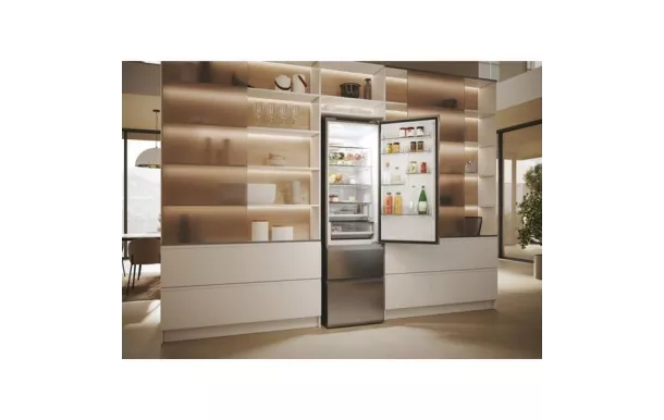 HAIER Réfrigérateur multiportes no-frost 414 litres silver - HTW5620DNMG