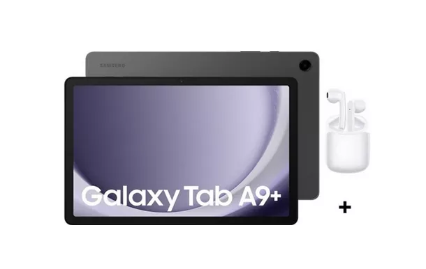 SAMSUNG LOT TABLETTE 11" GALAXY TAB A9+ ANTHR+ECOUTEURS BT