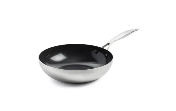 GREENPAN - Poêle Wok Geneva 28 cm en Céramique