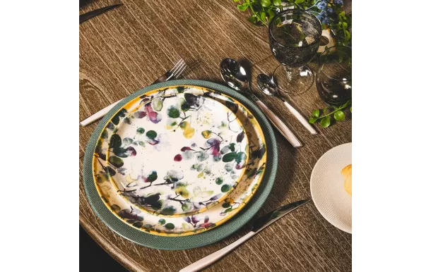 TABLE PASSION - ASSIETTE PLATE GARDEN 27,5 cm