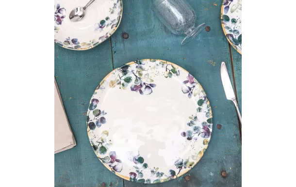 TABLE PASSION - ASSIETTE PLATE GARDEN 27,5 cm