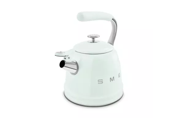 SMEG Bouilloire sifflante Noire - WKF01BL