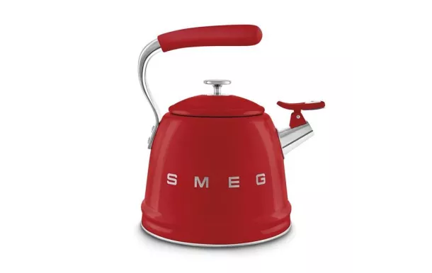 SMEG Bouilloire sifflante Vert  - WKF01PG