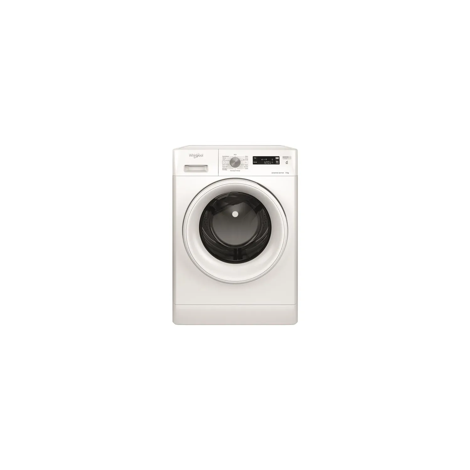 WHIRLPOOL Lave linge frontal 60 cm 9 kg 1200 trmn FFSP9269WFR