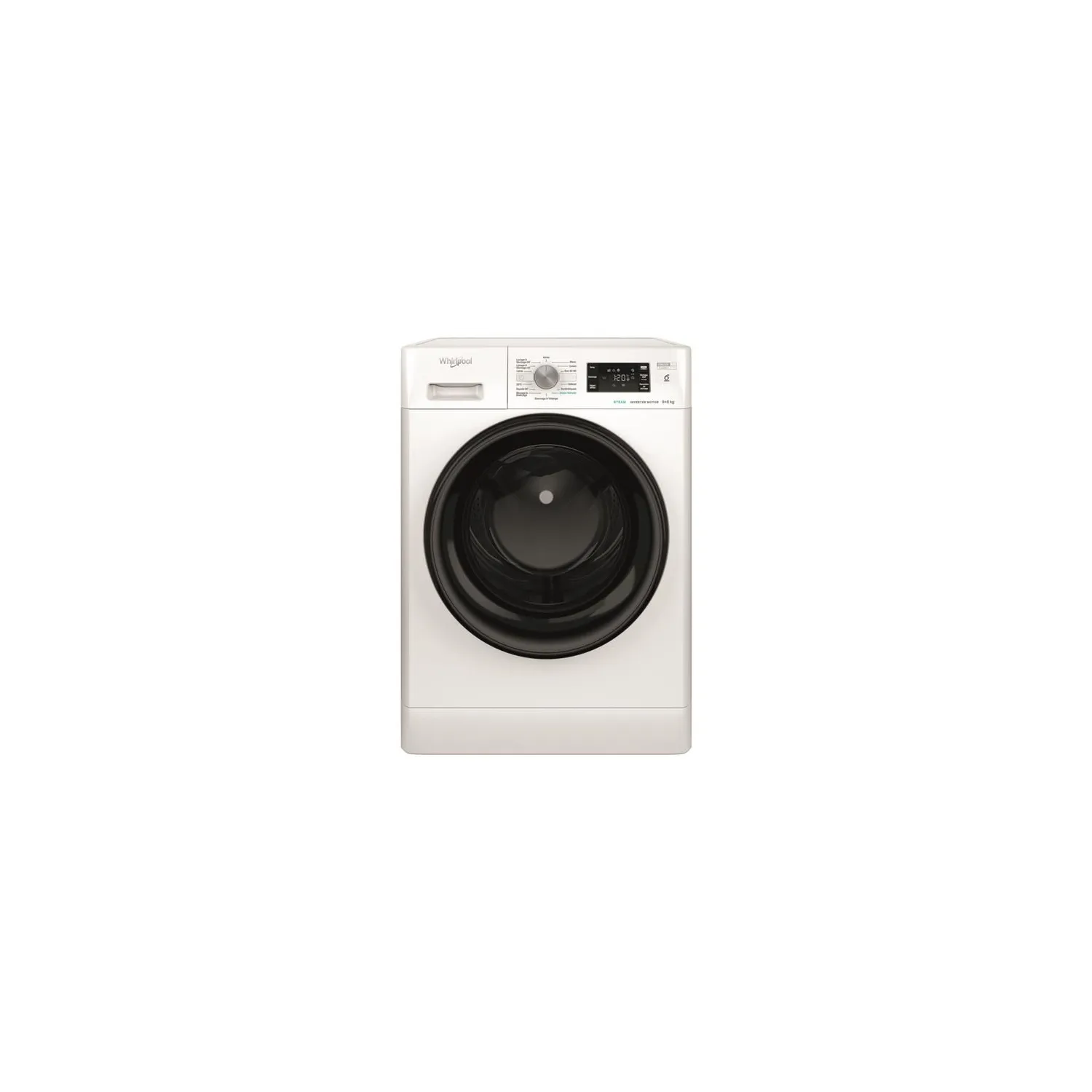 WHIRLPOOL Lave linge séchant 6 kg 1400 trmn FFWDB964489BVFR