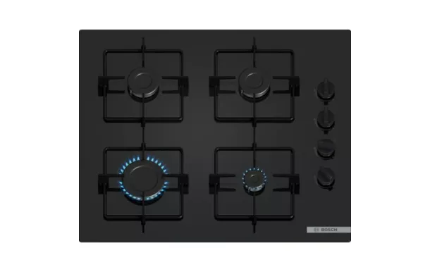 BOSCH Table de cuisson 4 feux vitrogaz - POP6B6K30