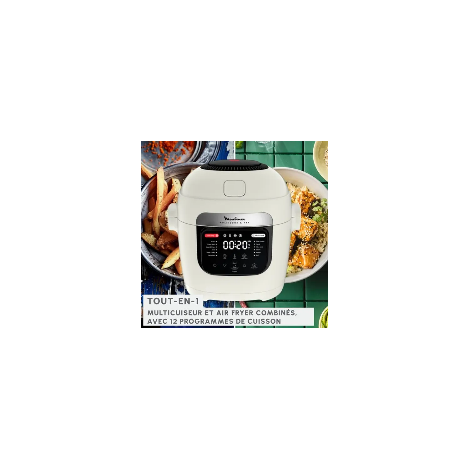 Multicuiseur + Airfryer Mz7301f0 Moulinex
