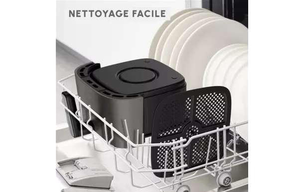 MOULINEX Friteuse à air chaud / airfryer 5 L - Easy Fry Silence - EZ551HF0