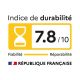 INDESIT Lave-linge top 40 cm 6,5 kg essorage 1200 tr/mn - BTWL65230FR