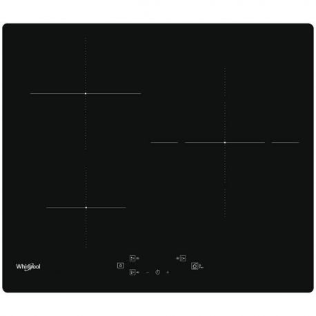 WHIRLPOOL Table induction 60 cm 3 zones dont 1 double - WSQ3860NE