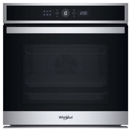 WHIRLPOOL Four pyrolyse 73 l 6e sens inox - WOI4IS8PM0XAF