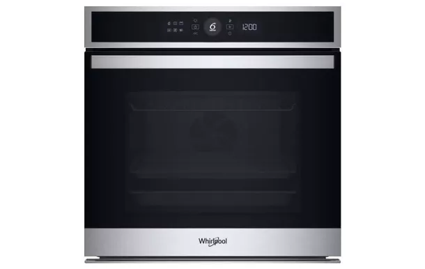 WHIRLPOOL Four pyrolyse 73 l 6e sens inox - WOI4IS8PM0XAF
