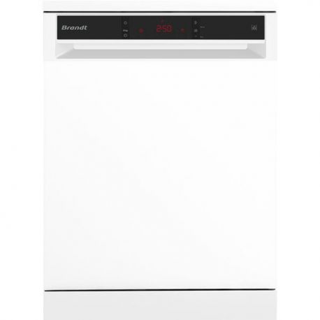 BRANDT Lave-vaisselle 60 cm 14 couverts 45 dB blanc - BDFS45DW