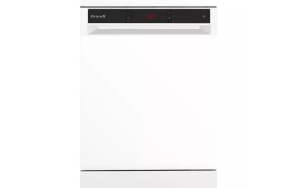 BRANDT Lave-vaisselle 60 cm 14 couverts 45 dB blanc - BDFS45DW