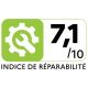 BRANDT Lave-vaisselle 60 cm 14 couverts 45 dB blanc - BDFS45DW