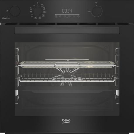 BEKO Four pyrolyse 72 l chaleur pulsée Airfry noir - BBISA17302BMP