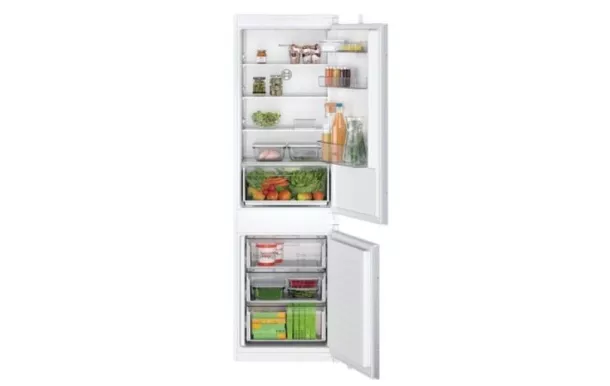 BOSCH Réfrigérateur combiné intégrable, SER2, No Frost, Classe énergie E, 35 *