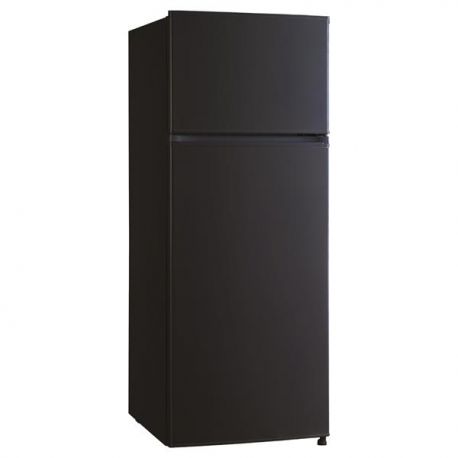 GLEM Réfrigérateur 2 portes 204 l noir -  GRF2103BK