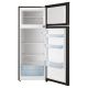 GLEM Réfrigérateur 2 portes 204 l noir -  GRF2103BK