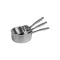 BAUMALU - SERIE DE 3 CASSEROLES 16/18/20 CM  TRIPLI