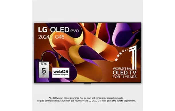 LG TV 139 cm OLED UHD 4K - OLED55G45LW