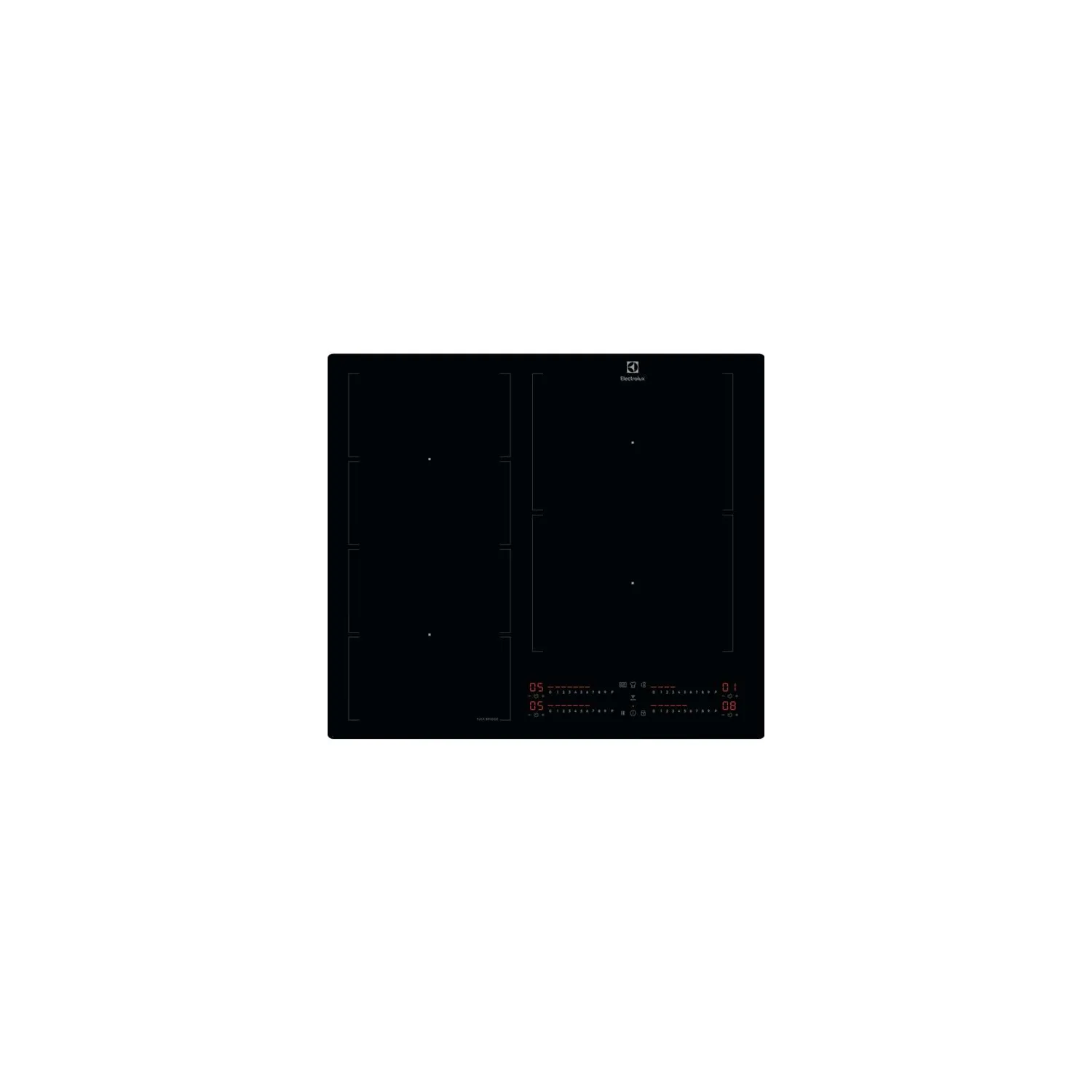 ELECTROLUX Table induction 60 cm 4 foyers EIV66453I