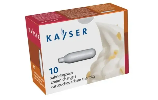 KAYSER Lot de 10 capsules pour siphon