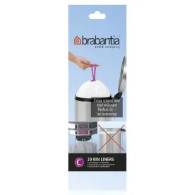 BRABANTIA Rouleau de 20 sacs poubelle Code C - 10/12 L - Perfect Fit