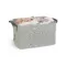 BRABANTIA Panier à linge pliable Grey