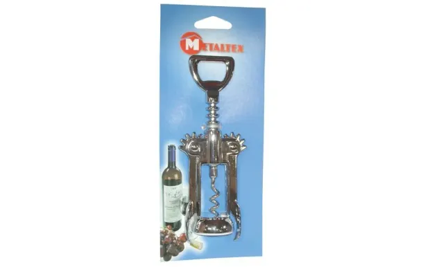 METALTEX Tire bouchon levier Chromé