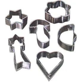 METALTEX Lot de 6 découpoirs à pâtes en inox