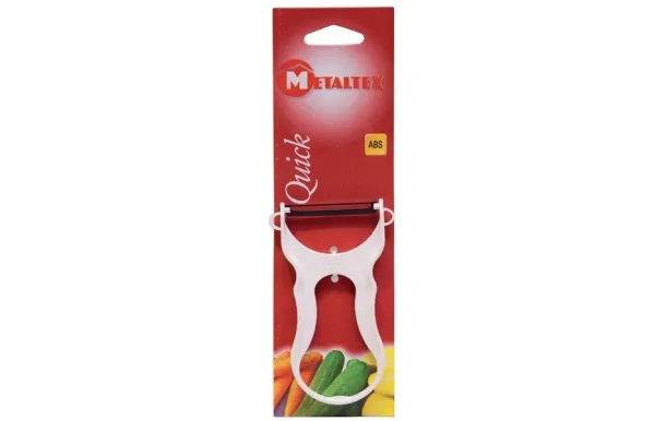 METALTEX Éplucheur rase légumes en acier