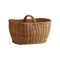 AUBRY GASPARD Panier crocane en osier buff AUBRY GASPARD Panier crocane en osier buff
