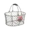AUBRY GASPARD Panier en métal avec 2 anses mobiles