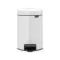 BRABANTIA Poubelle 3 L Blanche - New Icon