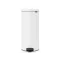 BRABANTIA Poubelle 30 L Blanche - New Icon