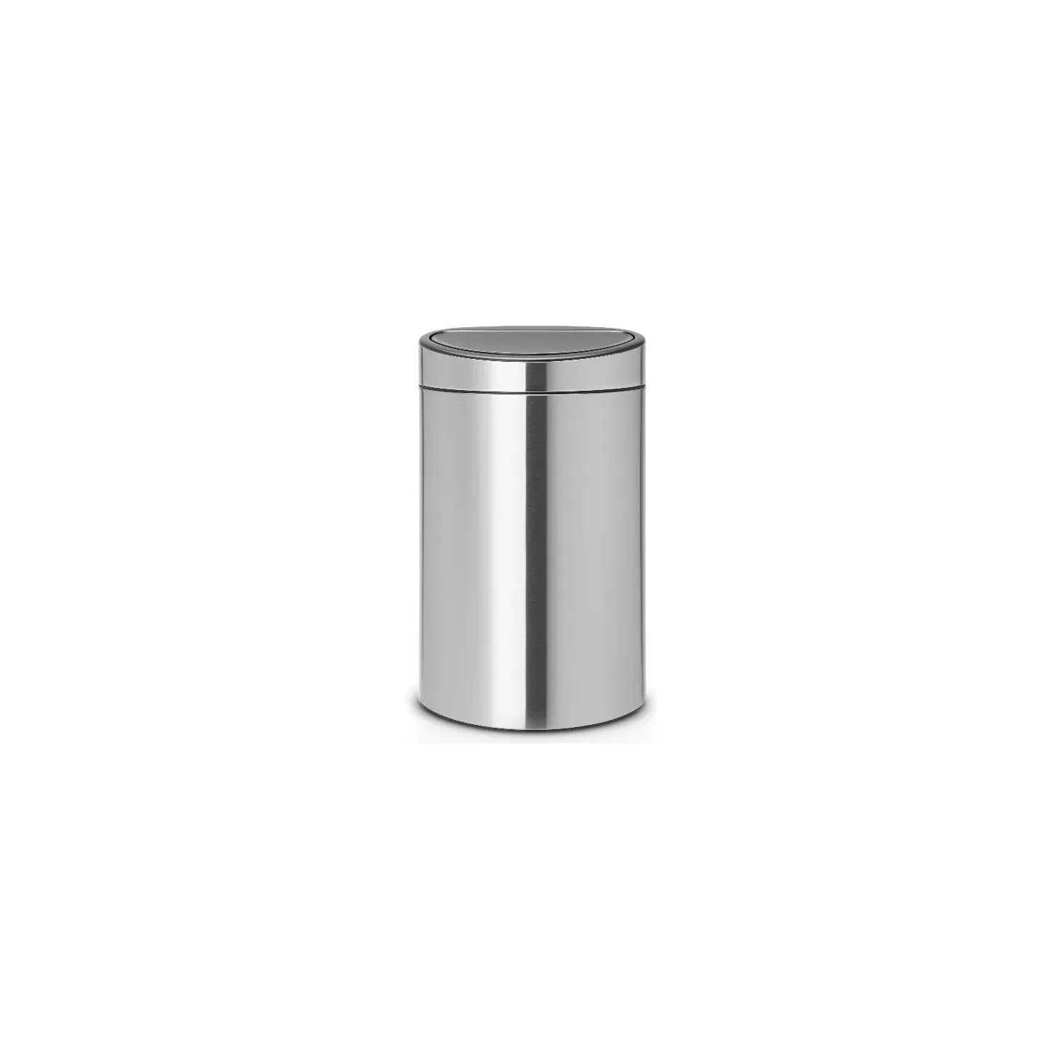 BRABANTIA Poubelle 40 Matt Steel Touch Bin 114823