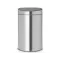 BRABANTIA Poubelle 40 L Matt Steel - Touch Bin 114823
