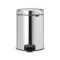 BRABANTIA Poubelle 5 L Brillant Steel - New Icon