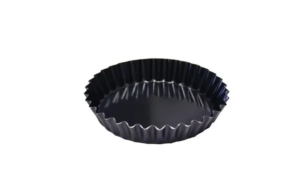 DE BUYER Moule à tartelette 14 cm cannelé et évasé