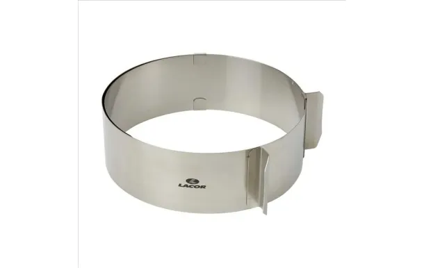 LACOR Cercle extensible de 16 à 30 cm Inox