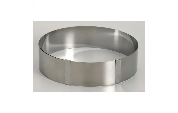 LARES Cercle à tarte extensible inox