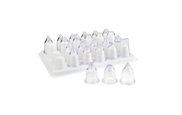 LACOR Douille acrylique assortie Lot de 24.