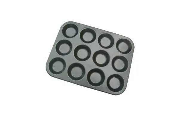 DE BUYER Plaque de 12 moules individuelles tartelettes