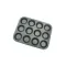 DE BUYER Plaque de 12 moules individuelles tartelettes