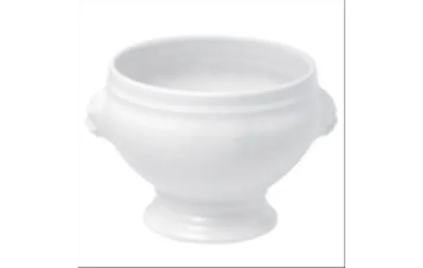 REVOL Soupière tête de lion 45 cl - Blanc